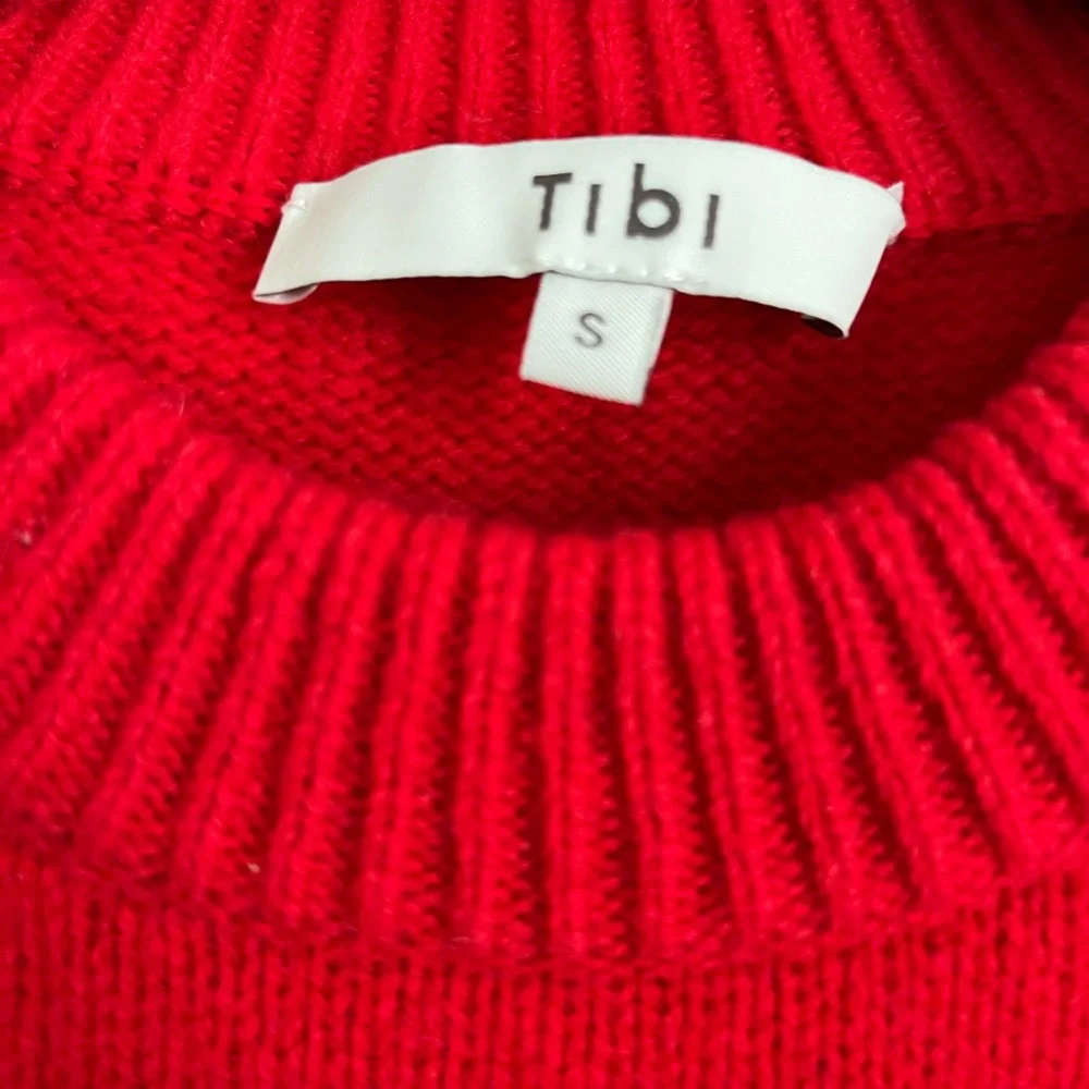 Tibi lambswool distressed sweater vest, S - Picture 4 of 5